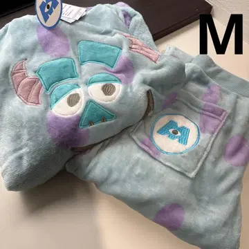 에메필 몬스터즈 잉크 (샐리) / 플리스 긴팔 상하의 세트 M 새상품