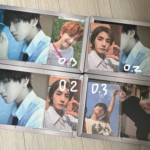 보넥도 디액션 프레임 개봉앨범 포카포함