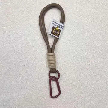 나일론제 브라운 키링