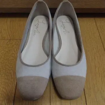 Launa Lea 베이지 브라운 플랫슈즈 23cm