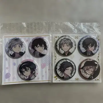 문호 스트레이독스 대박람회 캔뱃지 세트