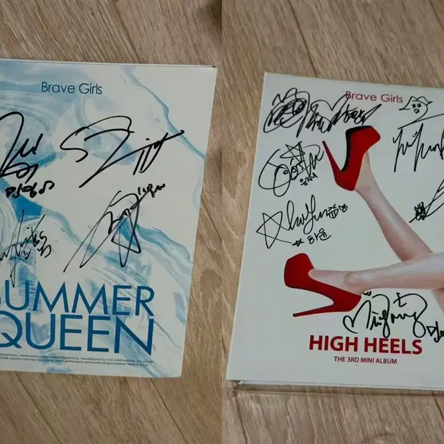 브레이브걸스 싸인 앨범