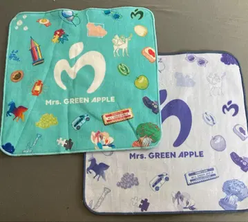 미세스 그린애플 미니 타월 미니 손수건 10주년