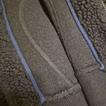 YALE FRAMeWORK 빈티지 가공 트레이닝복/블랙