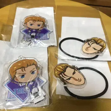 건담 W 아크릴 스탠드 머리끈 트레이즈 츠나귯토!