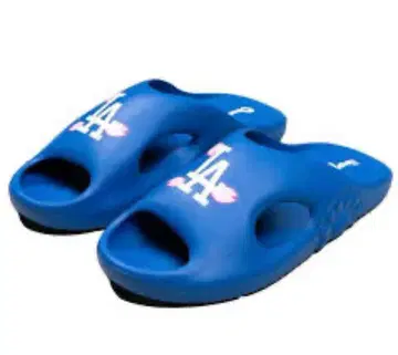 무라카미 다카시 & MLB 로스앤젤레스 다저스 샌들 슬리퍼