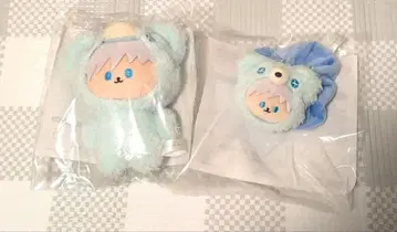 주술회전 고죠 하구하구미! 봉제 인형 세가 럭키 쿠지 2종 세트