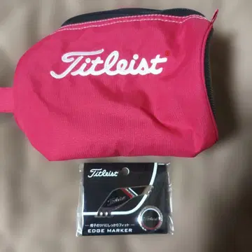 Titleist 라운드 파우치 엣지 마커 세트