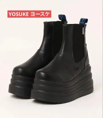 [ YOSUKE ] 요스케 통굽 스니커즈 통굽 부츠