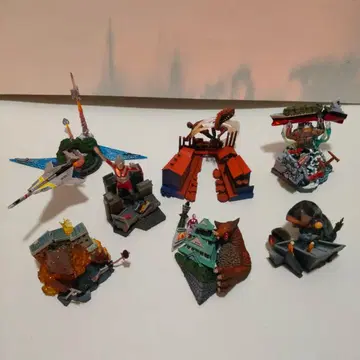 울트라 시리즈 조경 피규어 7개 일괄 본체만 #타임슬립글리코