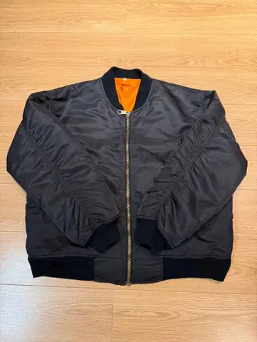 90s 00s MA-1 민간용 XL 블랙 컨디션 최상