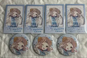 마치다 치마 와니얀 days 캔뱃지 폴라로이드풍 카드