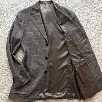 캐시미어 혼방 BELVEST x 유나이티드 애로우즈 하운드투스 이탈리아제