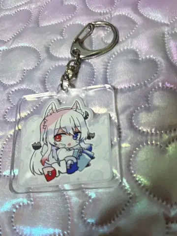 컬러풀 피치 도누쿠 초기 키링