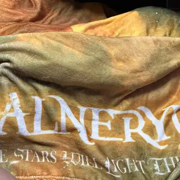 GALNERYUS 드래곤과 별 디자인 담요