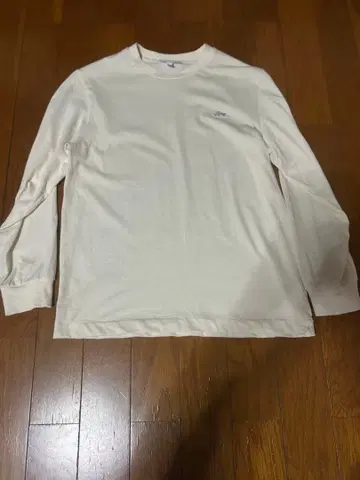 LACOSTE 클래식 핏 T셔츠 US S 베이지