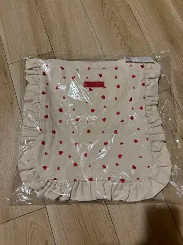 프릴 달린 캔버스 토트백