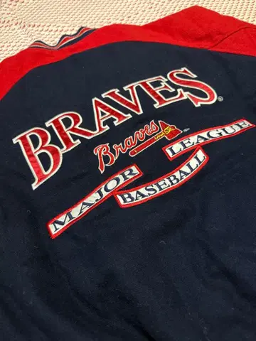애틀랜타 브레이브스 바시티 자켓 MLB 야구 Logo athletic