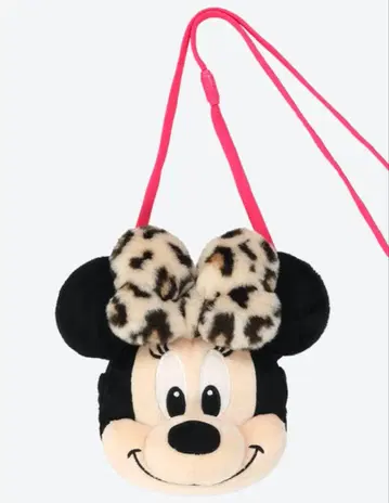 디즈니 미니 숄더백 레오파드 무늬
