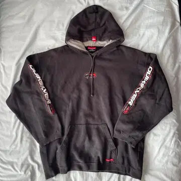 Y2K 퀵실버 빅 로고 후드티 L 서프 스케이터 00s