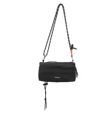 보틀 사코슈 숄더백 대용량 스트랩 포함 블랙