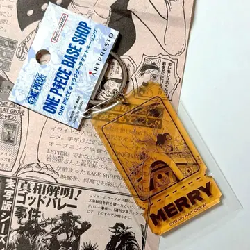 티켓 키링 ONE PIECE BASE SHOP 고잉 메리호