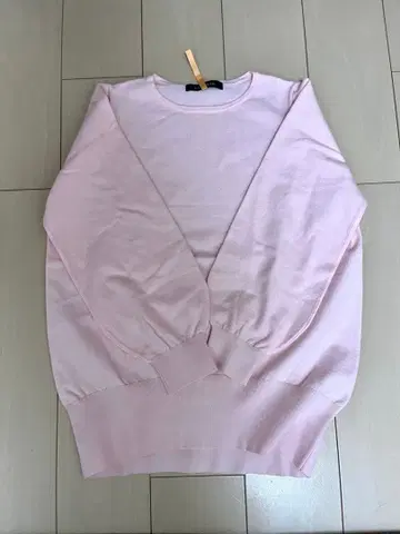 LOUNIE 핑크 긴팔 니트