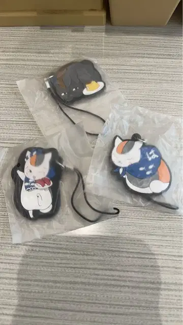 냥코 선생님 하마스시 나츠메 우인장 러버 스트랩