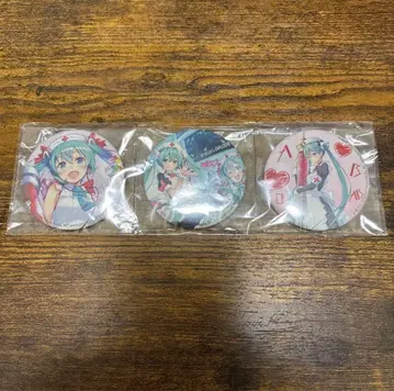 하츠네 미쿠 헌혈 캔 배지