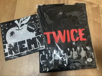 TWICE ENEMY 반다나 + T셔츠 (M 사이즈) set