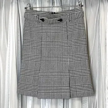 TOMORROWLAND 하운드투스 울 박스 스커트 M