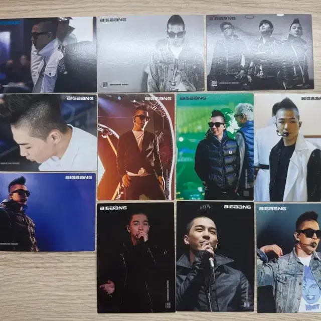 빅뱅 태양 스페셜 스타컬렉션 한정판 포카 지디대성탑승리포카앨범