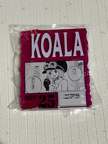 원피스 베이스샵 복권 아크릴 블록 참 코알라