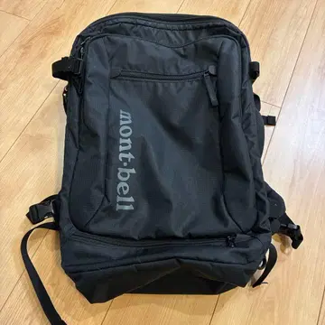 mont-bell 블랙 백팩 30L