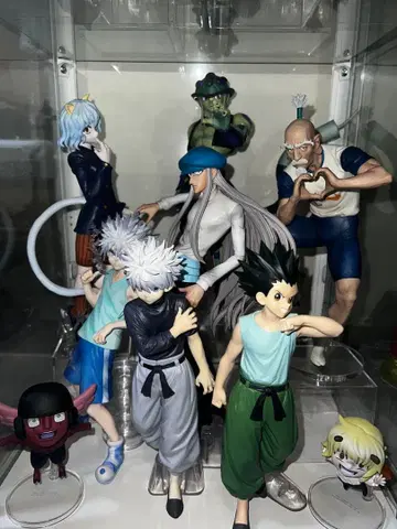 헌터헌터 제일복권 키메라 앤트 편 피규어 9체 일괄 판매