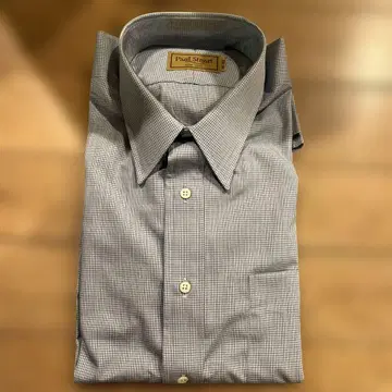 [ 미사용품 ] 폴 스튜어트 체크 무늬 긴팔 셔츠