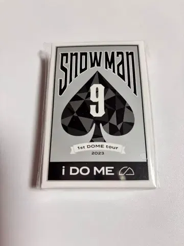 Snow Man 라이브 굿즈 i DO ME 카드놀이
