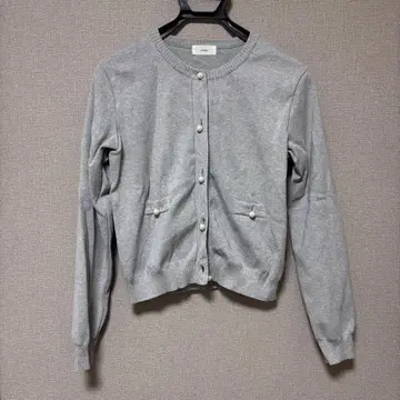 펄 버튼 가디건