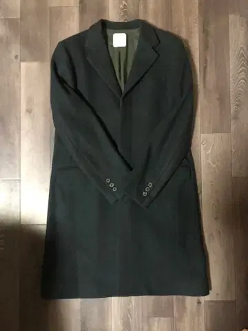 UNITED TOKYO 체스터 코트 사이즈 2 다크 그린