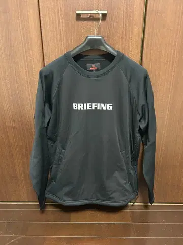 BRIEFING 브리핑 의류 블랙 트레이닝복 긴팔 미사용 새상품