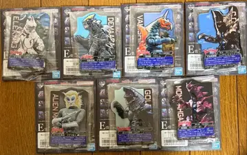 제일복권 울트라맨 괴수 초대전 vol.2 E상 ACLLECT 7종 세트