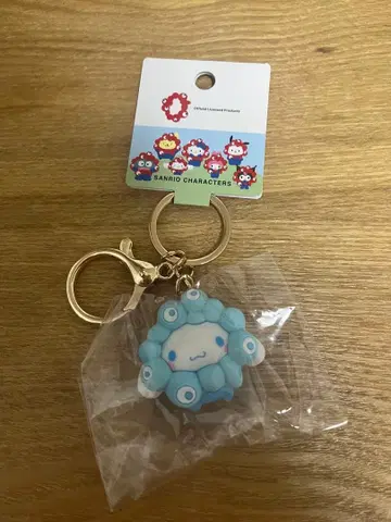 새상품 미야쿠미야쿠 산리오 파스텔 키링 만박 시나몬 롤