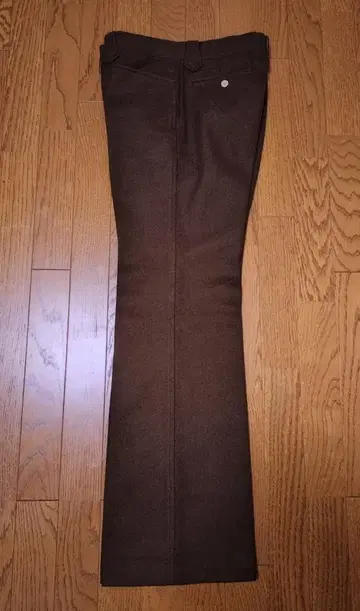 플레어 슬랙스 팬츠 플란넬 빈티지 쇼와 레트로