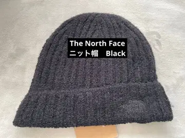 [ 미사용 ] THE NORTH FACE 니트 모자 블랙