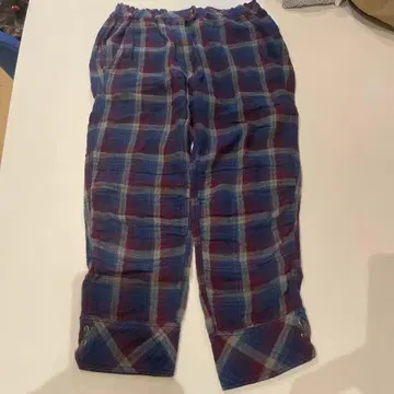 에투알 이자벨 마랑 체크 무늬 캐주얼 팬츠