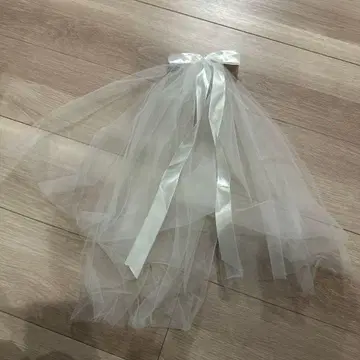 웨딩 베일 투명 튤