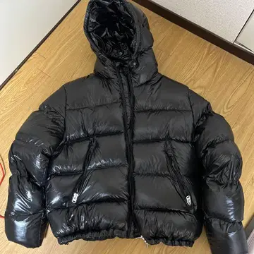 ZARA 다운 자켓 블랙 L