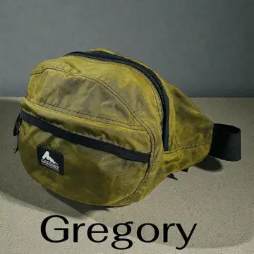 Gregory 그레고리 구 로고 바디백 그린