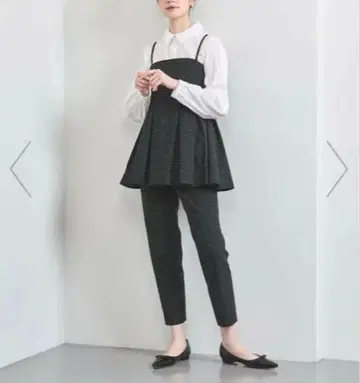 도트 자카드 뷔스티에 38 사이즈