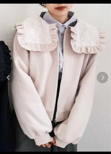 merry jenny 프릴 옷깃 자켓